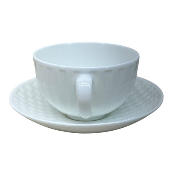 Wedgwood Night and Day Bone China Cup and Saucer Set England 5 7/8" - Picture 3 of 9